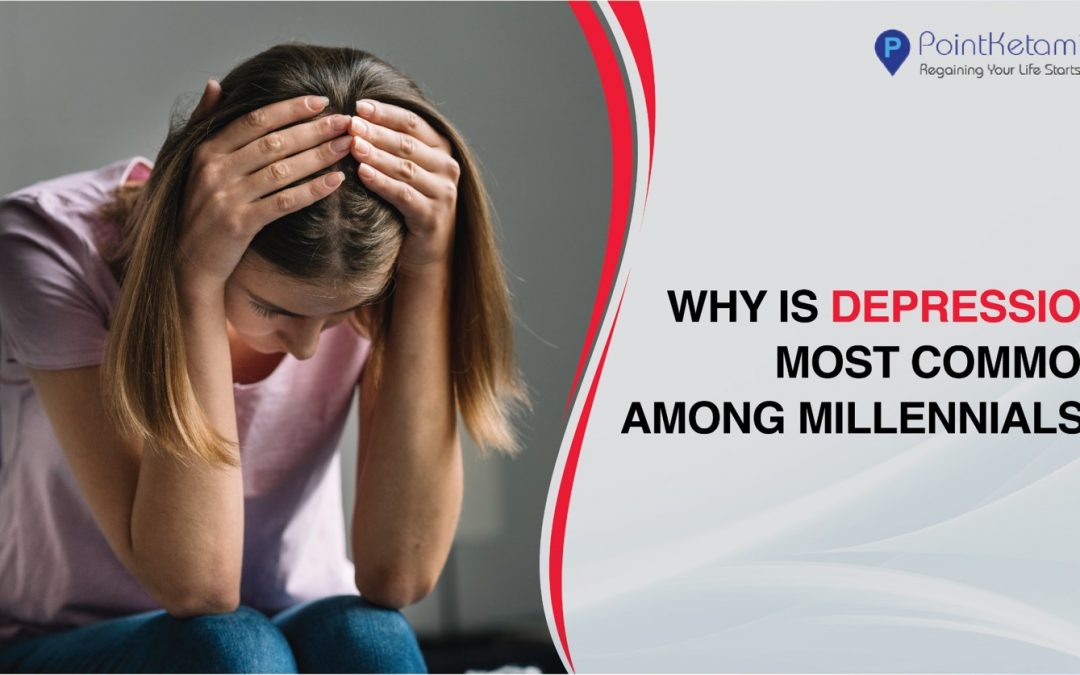 Why is depression most common among millennial?