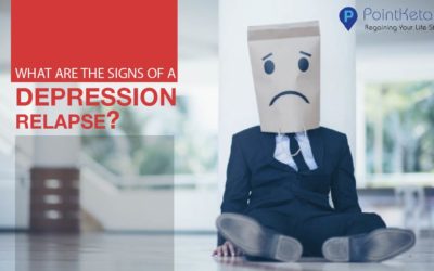 What are the signs of a depression relapse?